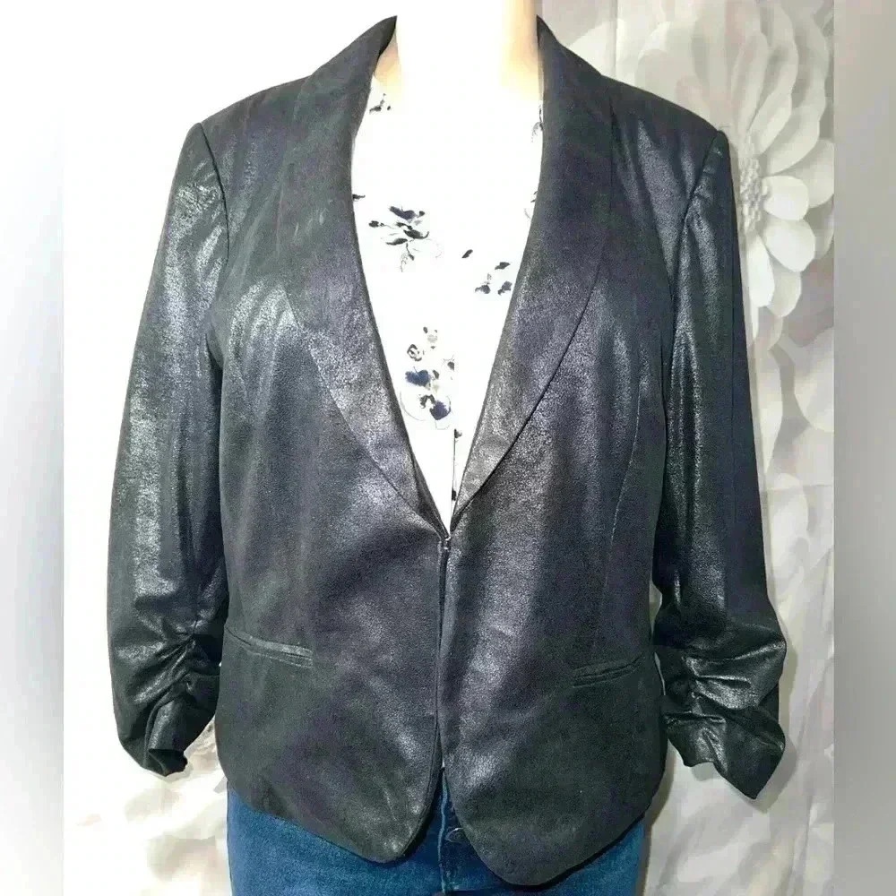 INC Contemporary Women's Black Blazer
